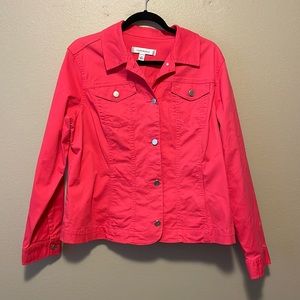 [Croft & Barrow] Hot Pink Button Up